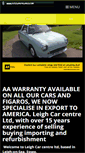 Mobile Screenshot of nissanfigaro.com